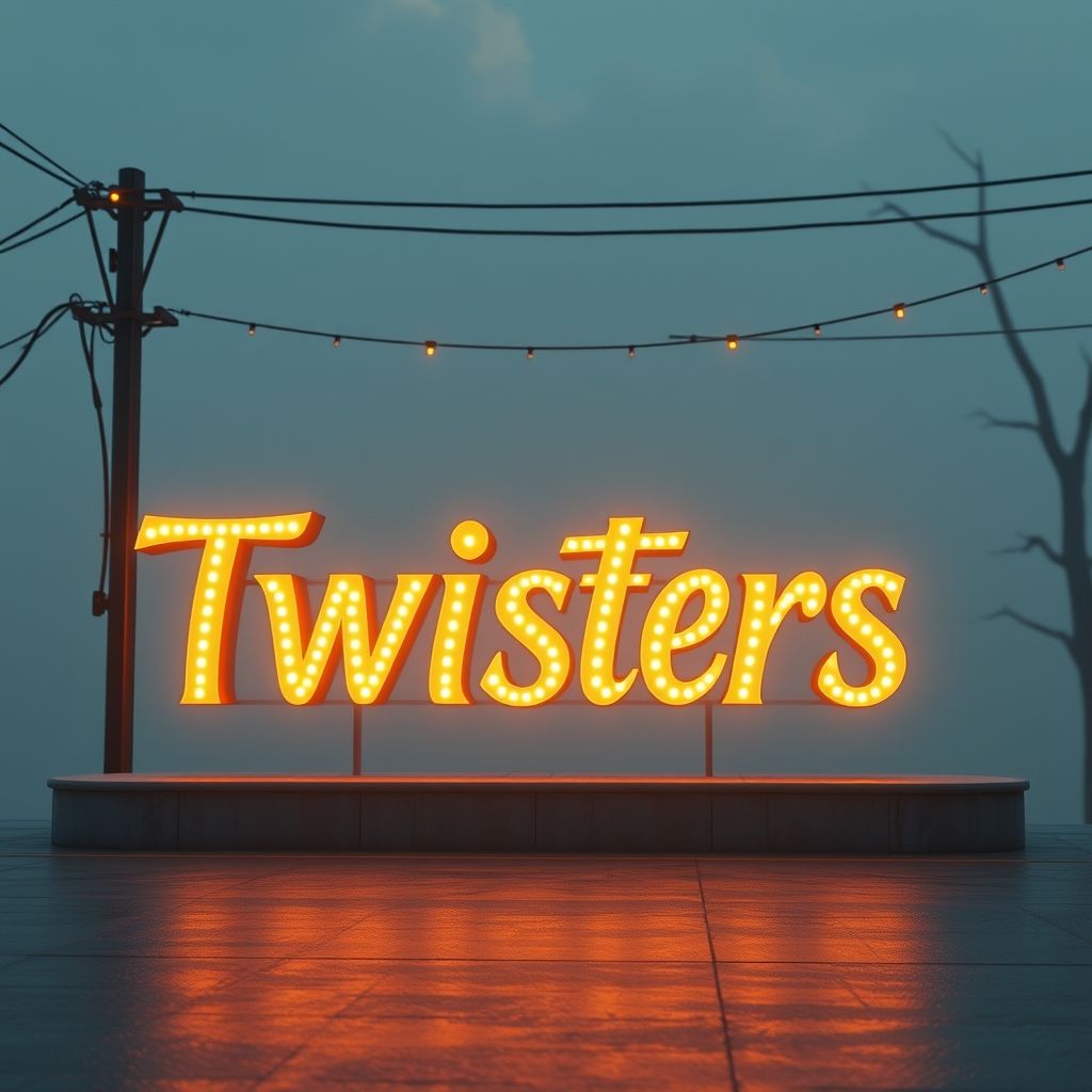 ฝึกซ้อมฉากพิเศษใน Twisters